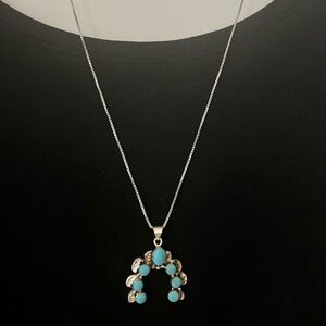 Horseshoe Turquoise necklace.